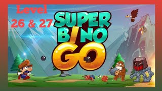 Super Bino Go Level 26 & 27 | Watch the Fun With Bino Go New Mario Version 2.0