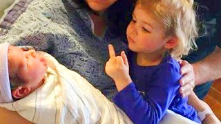 TRY NOT TO LAUGH - Funny Baby And Siblings Trouble Maker - Funny Baby Video Compilation 2020