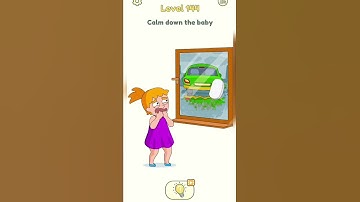 DOP 2 Delete One Part 🗑🧼🪠 level 144 calm down the baby 👶 #shorts