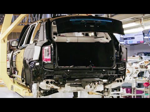 rolls-royce-factory-tour-2020:-cullinan,-wraith-&-phantom-assembly-line