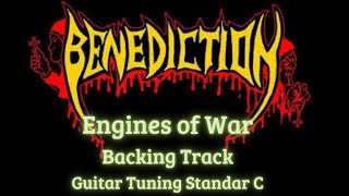 Benediction  Engines Of War Backing Track Guitar Tuning Standar C