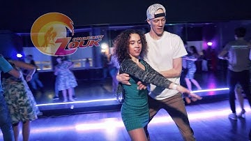 Maxim Zelenkin & Natalia Shingareva. Improvisation. #Birthday #Zouk Community