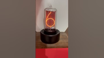 One digit nixie clock