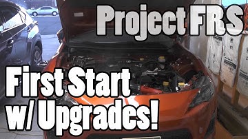 FRS startup after installing engine modifications