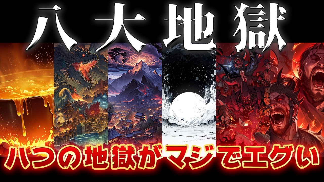 【ゆっくり解説】八大地獄がマジでエグい