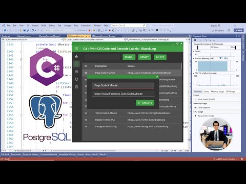 Introduction | C# and PostgreSQL Online Database | The Complete CRUD Operations with Search