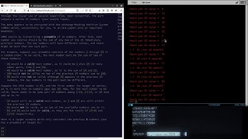 Advent of Code 2020 Day 09