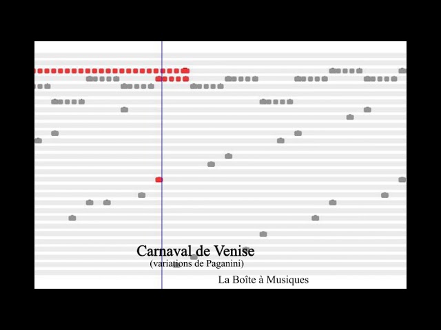 Watch Carnaval de Venise (variations de Paganini) à l'orgue de barbarie on YouTube Watch Carnaval de Venise (variations de Paganini) à l'orgue de barbarie on YouTube