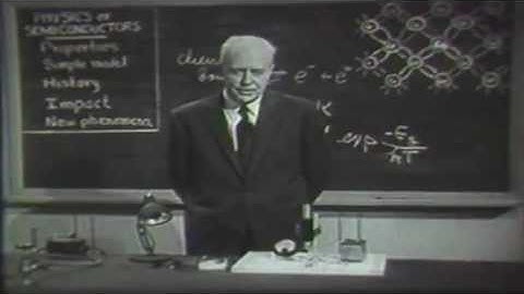 AT&T Archives: Dr. Walter Brattain on Semiconductor Physics