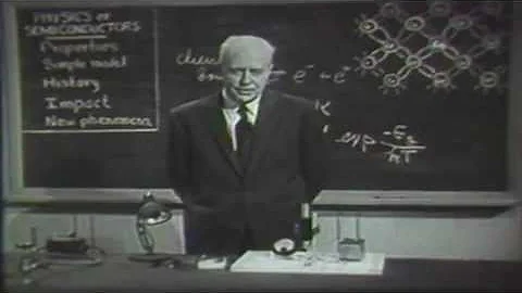 AT&T Archives: Dr. Walter Brattain on Semiconductor Physics