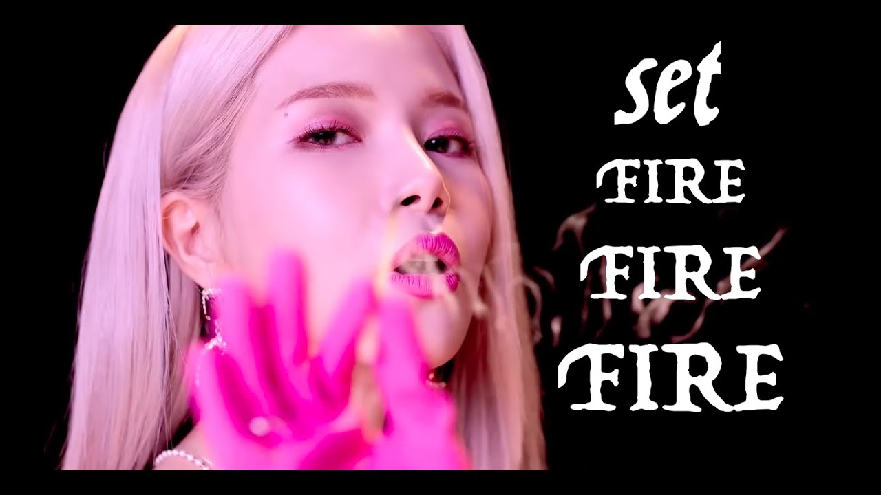[솔라] '뱉어' Set a fire fire fire 모음 - YouTube