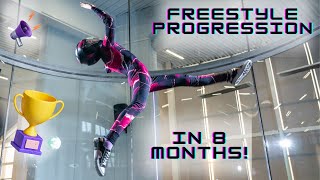 Freestyle progression in 8 months