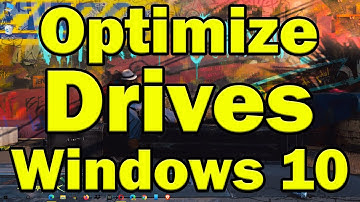 How to Optimize Drives in Windows 10