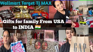 Gifts from USA 🇺🇸 to INDIA 🇮🇳 for family and friends |Indian mom in the USA | Gift ideas