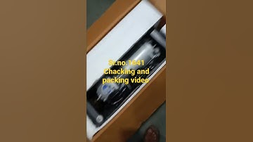 Sugarcane 304 model machine chacking and packing video serial number 1641