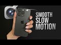 How to Make Smooth Slow Motion in iPhone (tutorial)