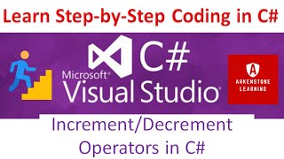 Part 14 - Increment/Decrement Operators in C#