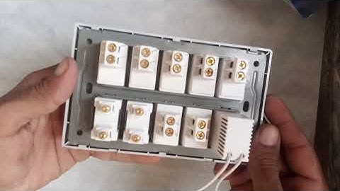1 Dimmer,2 Sockets and 7 Switches china sheet wiring connections | All About Construction