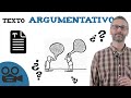 Texto argumentativo - Características y estructua