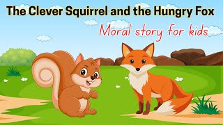 The Clever Squirrel and the Hungry Fox | Moral Story for Kids