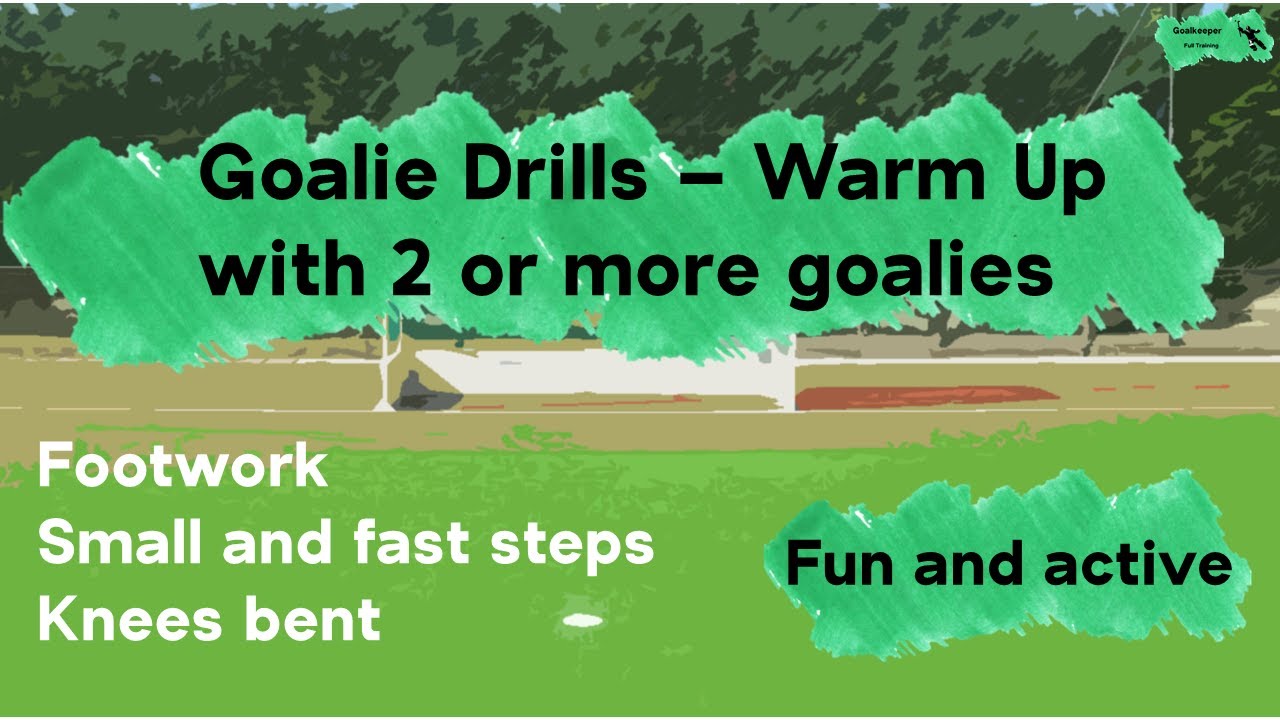 Field Hockey Goalkeeping Drill 🏑🥅 Warm up drill YouTube