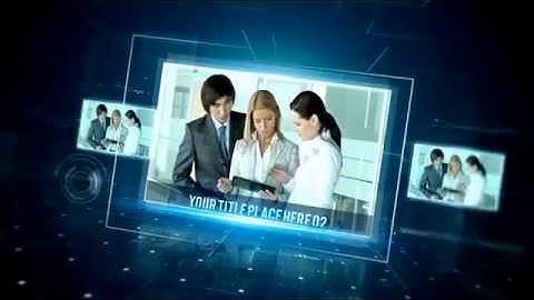 Hi-Tech Corporate Slideshow | After Efects Project Files