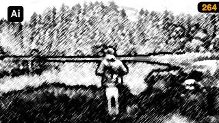 Charcoal Effect in Illustrator