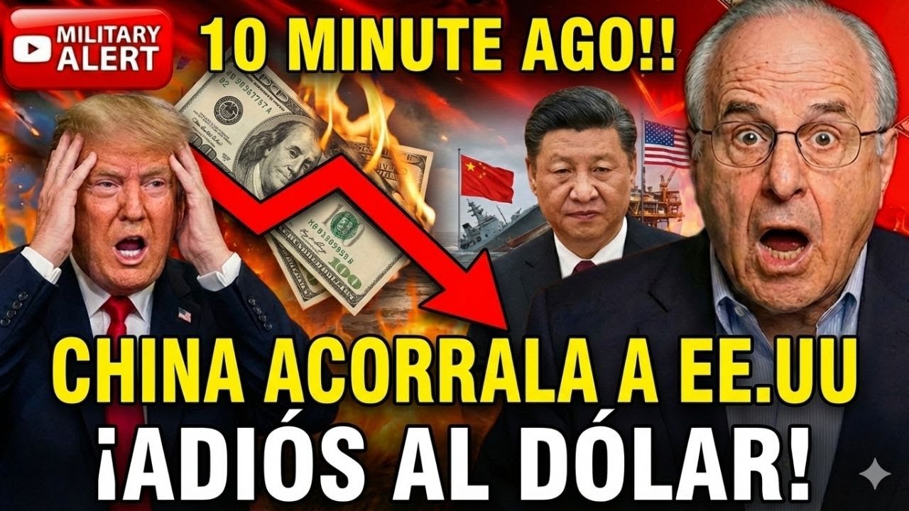 Presión directa sobre Estados Unidos China VENDE bonos masivamente y el dólar TAMBALEA