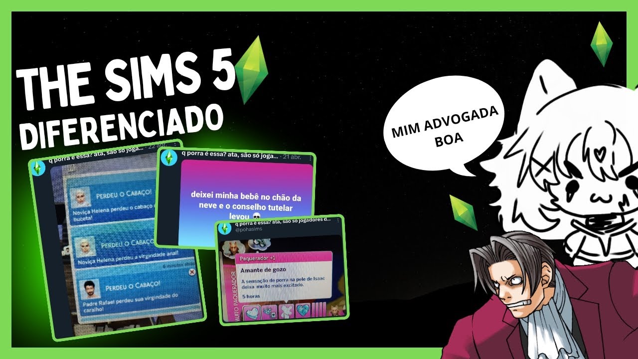 The Sims 5 é bem diferenciado! #thesims4 #humor #twitter Ft.Tohru Okami