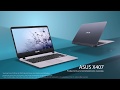 Vista previa del review en youtube del Asus Laptop X407UF