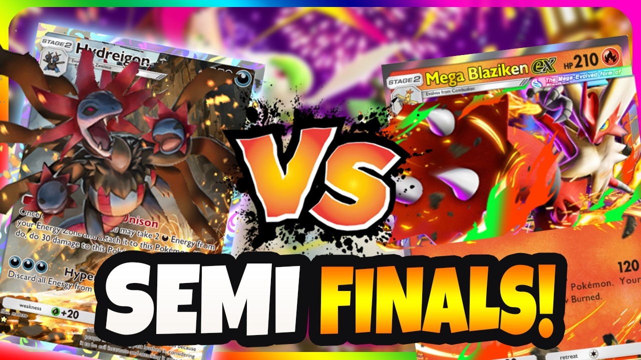 Полуфиналы: HYDREIGON MEGA ABSOL против MEGA BLAZIKEN EX!! Pokemon TCG Pocket | Fantastical Parade