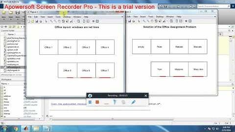 MATLAB OFFICE ASSIGNMENTS