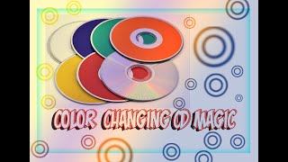 Color Changing Cd Magic