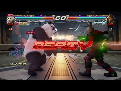 Panda Promoted to Suzaku! VS Seiryu Eddy, Suzaku Kazuya PS4 Season 4 Tekken 7