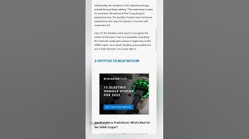 Sandbox Price Predictions: How High Will the SAND Crypto Go by 2025? | #shorts #sandbox #crypto