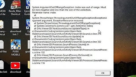 System.ArgumentOutOfRangeException!! SOLVED 100%!!msts!![HINDI] | Microsoft Train Simulator
