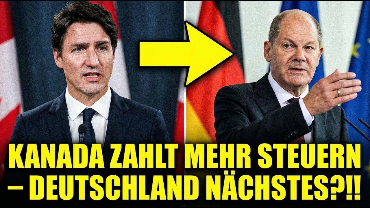 Kanada zahlt mehr Steuern als Russland – ist DEUTSCHLAND als Nächstes dran?!!