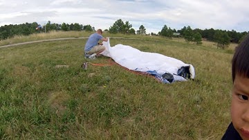 Packing up a Closed Cell Foil Kite