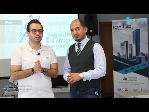 حدث اطلاق أول نظام ERP مع تقنية الذكاء الصنعي للشركات الناشئة في المنطقة من شركة Scroll Up Microsoft
