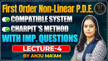 First Order non linear partial differential equations | Compatible system | Charpit