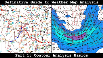 Definitive Guide to Weather Map Analysis - Part 1 - Contour Analysis Basics