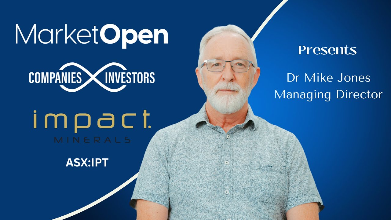 Impact Minerals | Managing Director Dr Mike Jones on Huonville district control