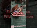 5 sensor fire detection system with added temp sensor