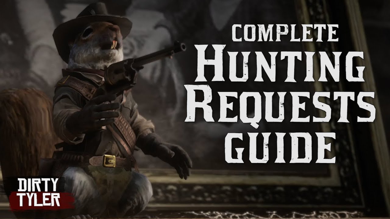 RDR2 Wildlife Art Exhibition Guide All Hunting Requests (Red Dead