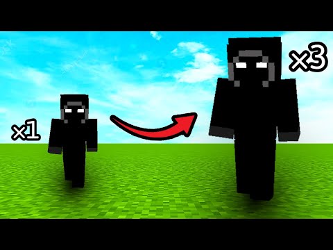Minecraft But I'm 3 TIMES LARGER