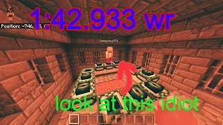 [WR] Minecraft Bedrock Edition SSG Co-op in 1:42.933