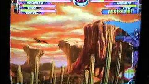 Evo2k5: MagnetoX (2W MSS) vs Aaron Thomas (MSP,MSS) MvC2 semis