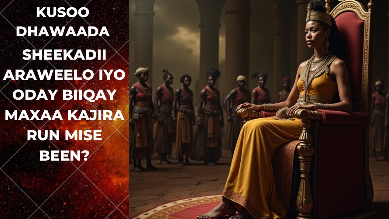 Sheekadii araweelo iyo oday biiqay