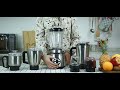 Blender Factory(China)-Electric Stainless Steel Food Blender With Glass Jar