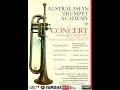 Australasian trumpet academy 2017 in concert director john foster and guest soloists